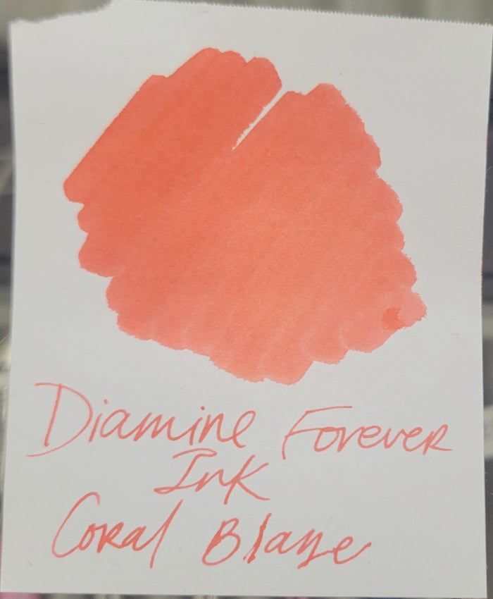 Diamine Forever Ink Bottle - Coral Blaze - 50 ml - Pen Boutique Ltd
