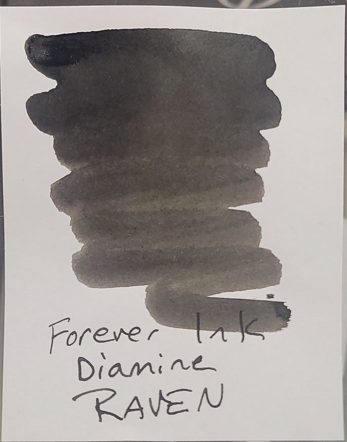 Diamine Forever Ink Bottle - Raven - 50 ml - Pen Boutique Ltd