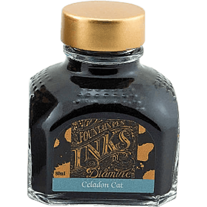 Diamine Ink Bottle - Celadon Cat - 80ml - Pen Boutique Ltd