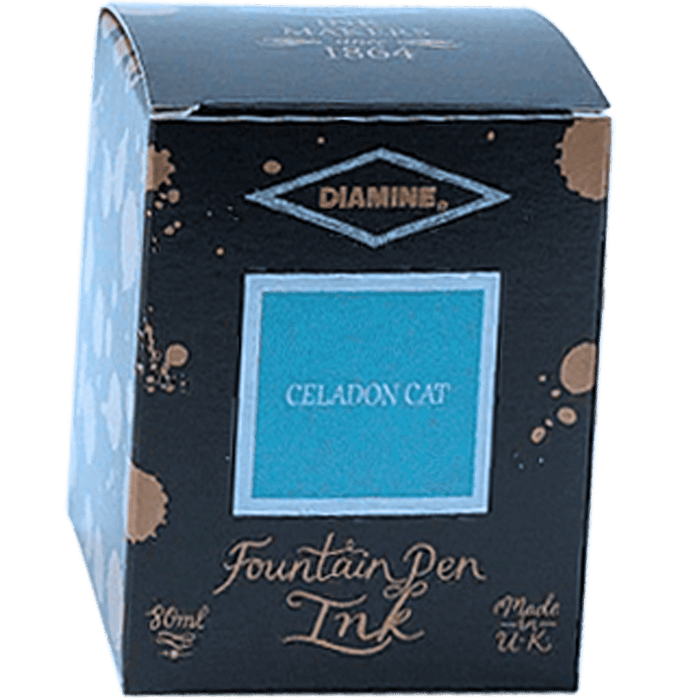 Diamine Ink Bottle - Celadon Cat - 80ml - Pen Boutique Ltd