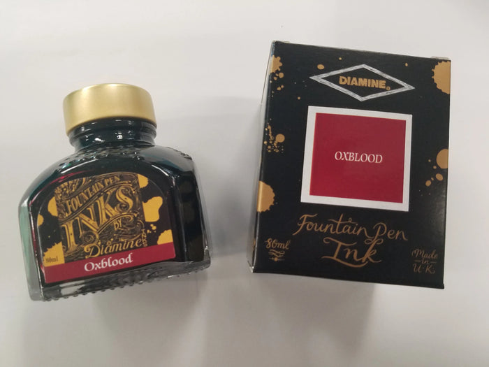Diamine Oxblood Ink Bottle - 80 ml - Pen Boutique Ltd