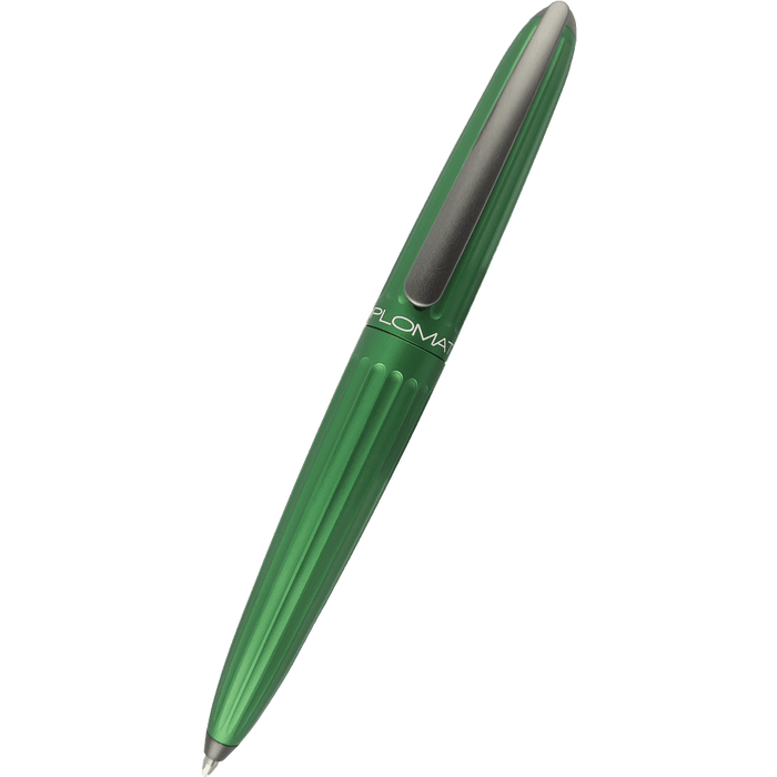 Diplomat Aero Ballpoint Pen - Green - Pen Boutique Ltd