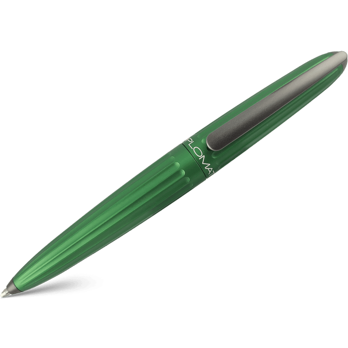 Diplomat Aero Ballpoint Pen - Green - Pen Boutique Ltd