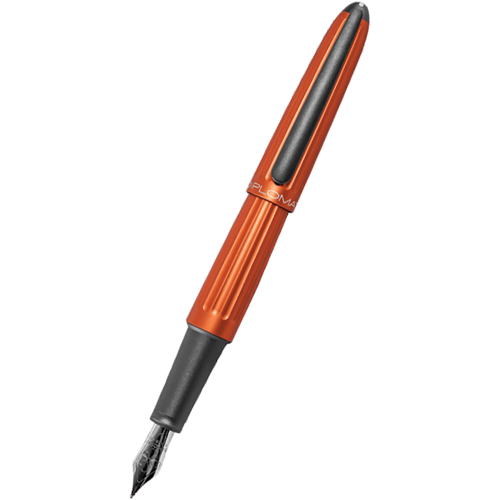 Diplomat Aero Fountain Pen - Orange - Pen Boutique Ltd