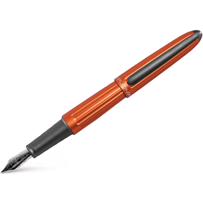 Diplomat Aero Fountain Pen - Orange - Pen Boutique Ltd