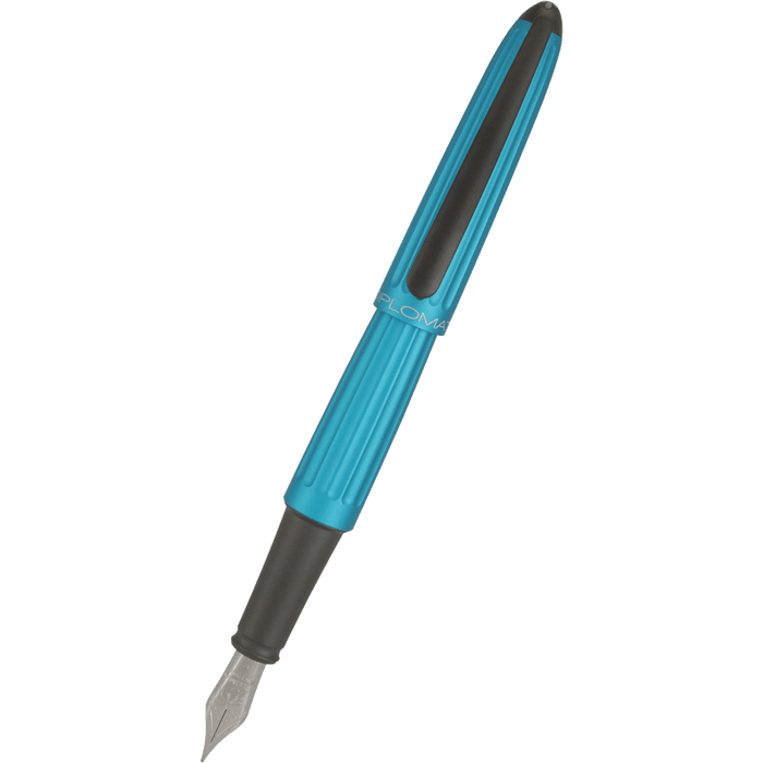 Diplomat Aero Fountain Pen - Turquoise - Pen Boutique Ltd