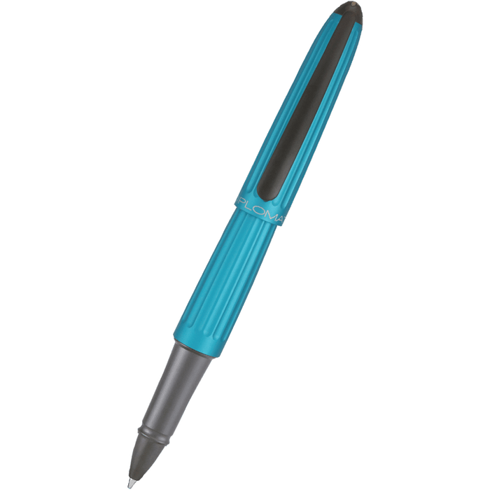 Diplomat Aero Rollerball Pen - Turquoise - Pen Boutique Ltd