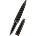 Diplomat Aero Stripes Rollerball Pen - Oxyd Brass - Pen Boutique Ltd