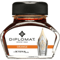 Diplomat Ink Bottle - Orange - 30 ml - Pen Boutique Ltd
