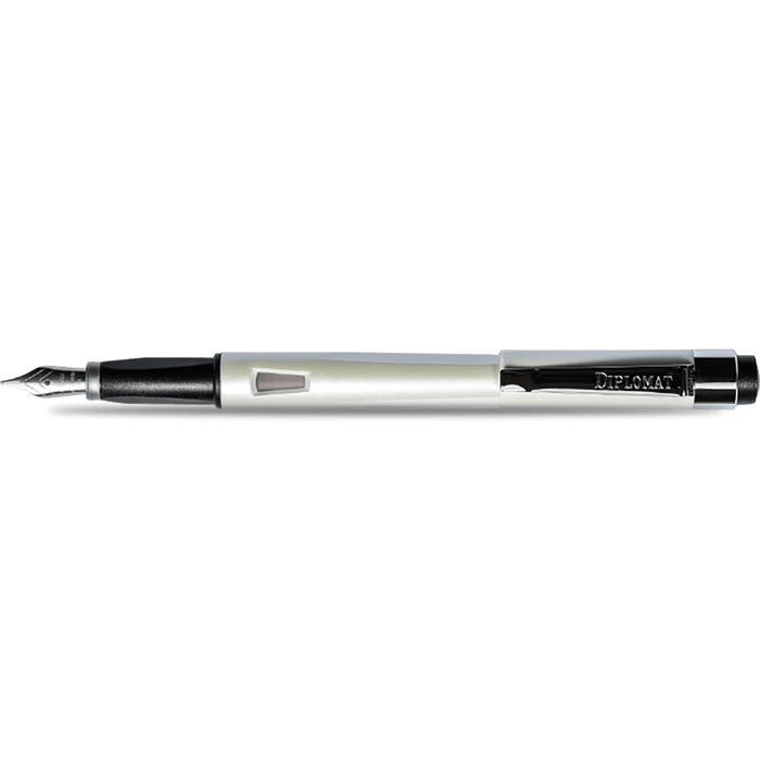 Diplomat Magnum Fountain Pen - Pearl White - Pen Boutique Ltd