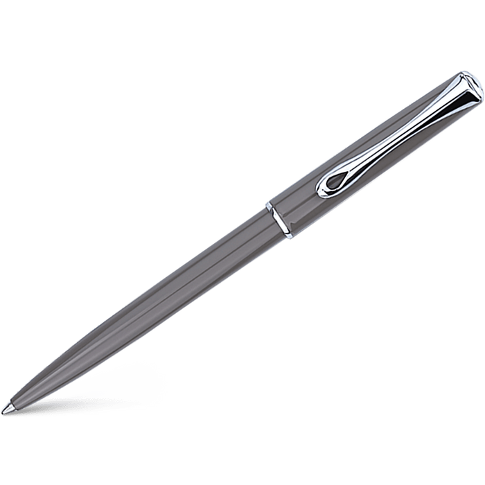 Diplomat Traveller EasyFLOW Ballpoint Pen - Taupe Grey - Pen Boutique Ltd