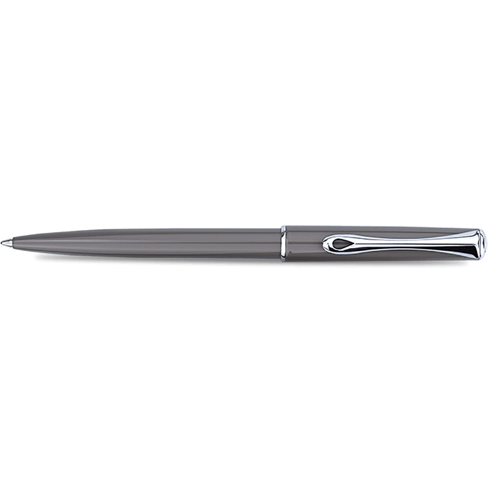 Diplomat Traveller EasyFLOW Ballpoint Pen - Taupe Grey - Pen Boutique Ltd