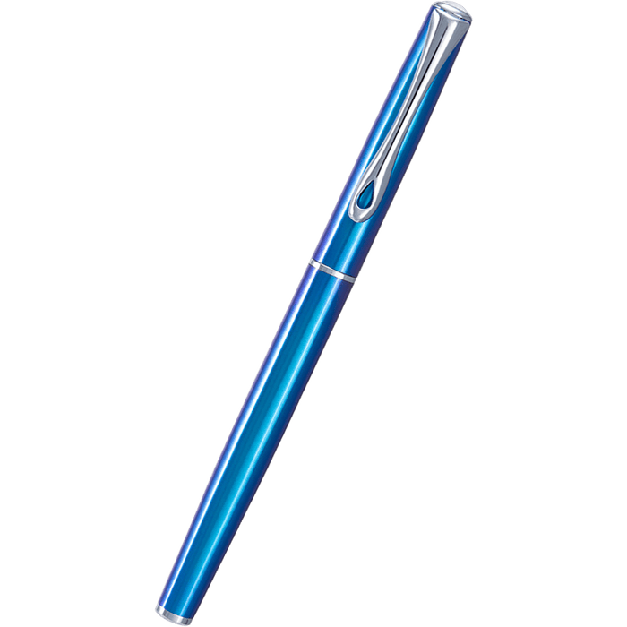 Diplomat Traveller Fountain Pen - Funky Blue - Pen Boutique Ltd