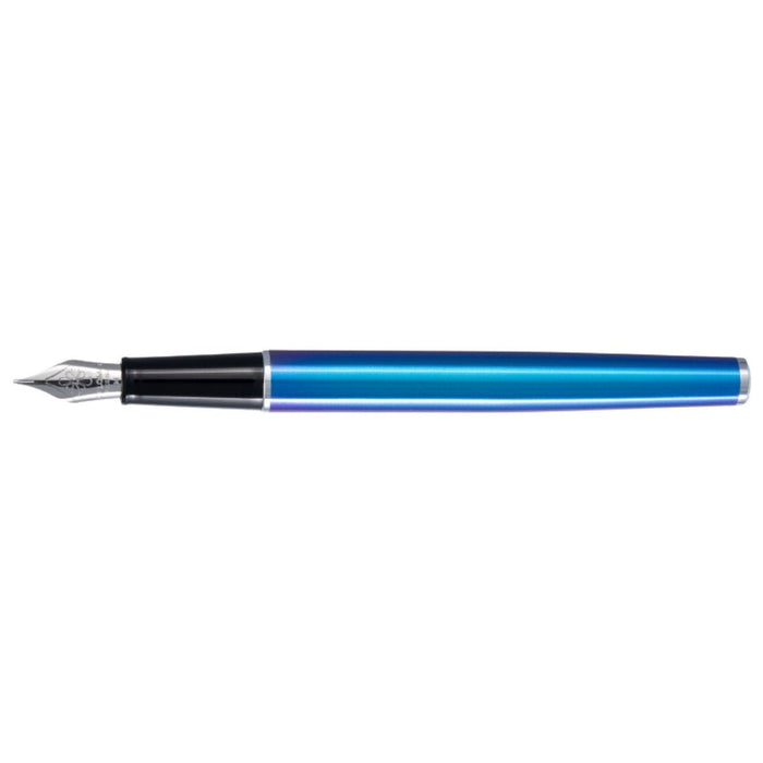 Diplomat Traveller Fountain Pen - Funky Blue - Pen Boutique Ltd