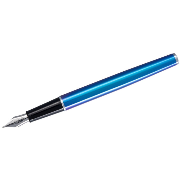 Diplomat Traveller Fountain Pen - Funky Blue - Pen Boutique Ltd