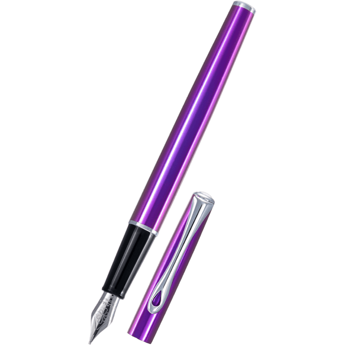 Diplomat Traveller Fountain Pen - Funky Fuchsia - Pen Boutique Ltd