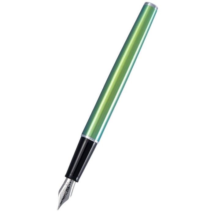 Diplomat Traveller Fountain Pen - Funky Green - Pen Boutique Ltd