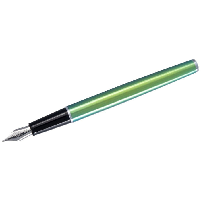 Diplomat Traveller Fountain Pen - Funky Green - Pen Boutique Ltd
