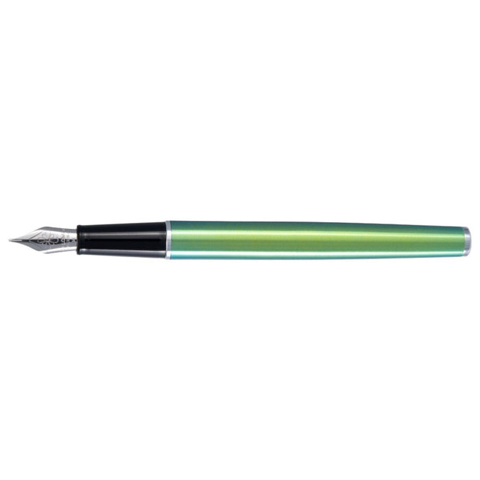 Diplomat Traveller Fountain Pen - Funky Green - Pen Boutique Ltd