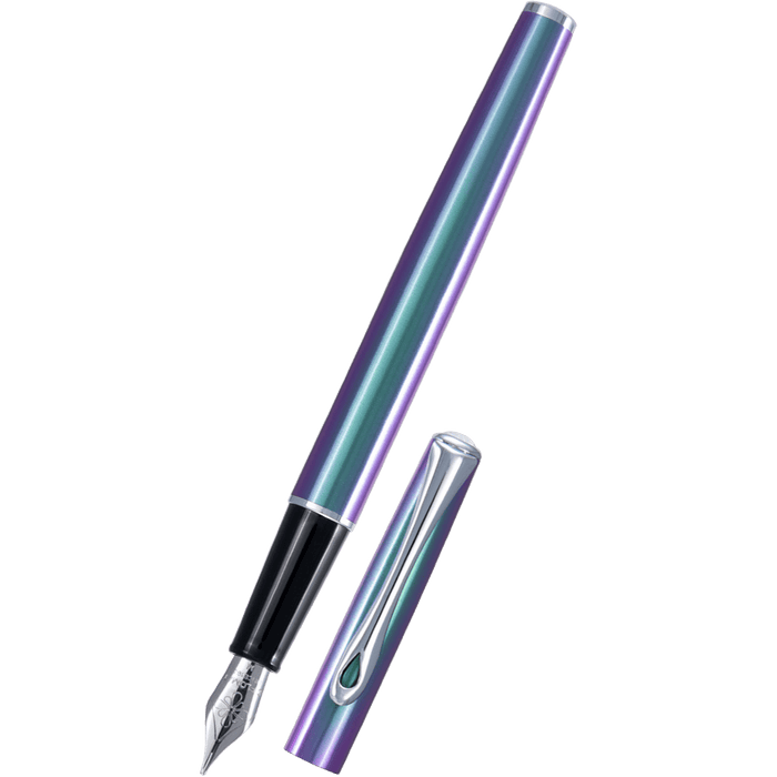 Diplomat Traveller Fountain Pen - Funky Petrol - Pen Boutique Ltd
