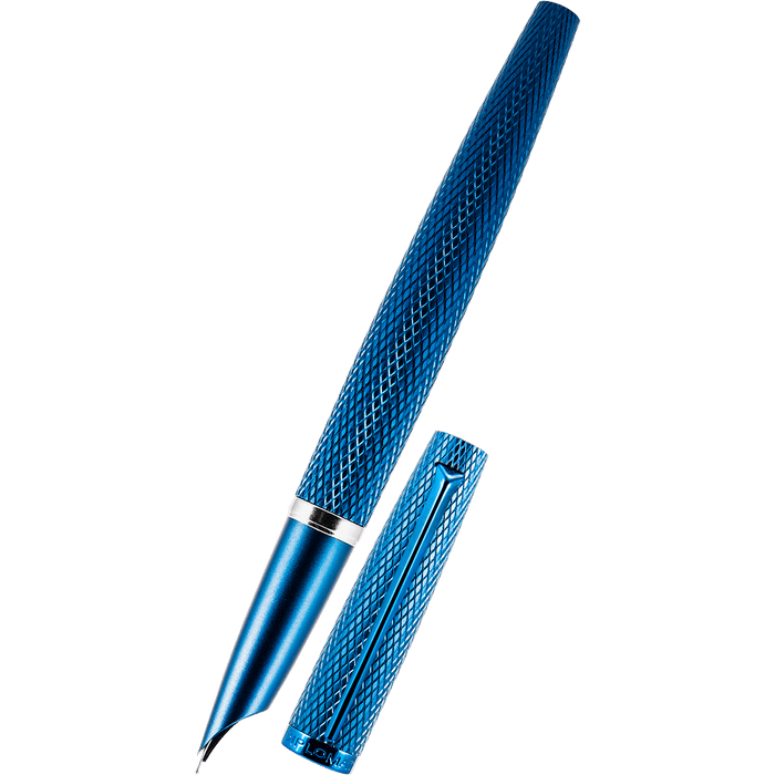 Diplomat Viper Fountain Pen - Blue - Pen Boutique Ltd