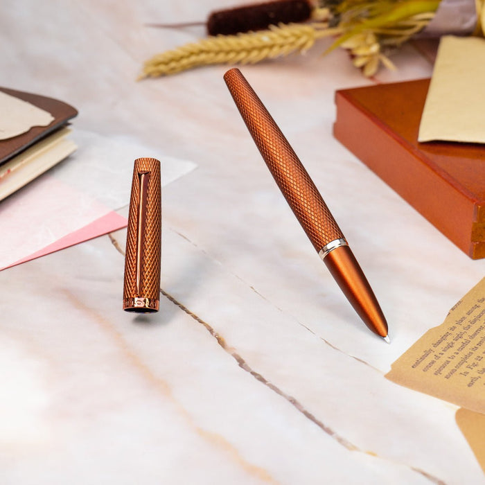 Diplomat Viper Fountain Pen - Brown - Pen Boutique Ltd