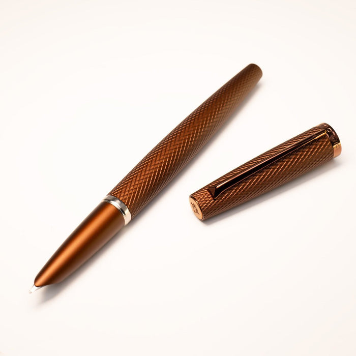 Diplomat Viper Fountain Pen - Brown - Pen Boutique Ltd