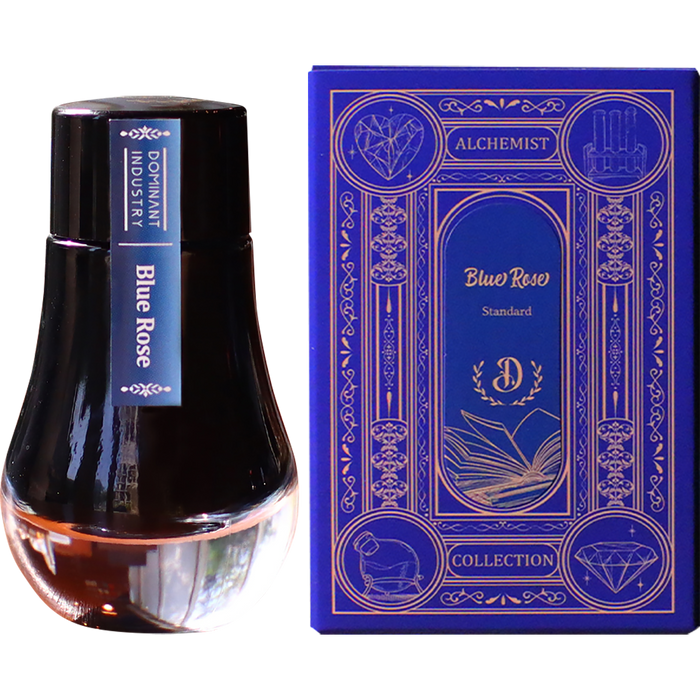 Dominant Industry Alchemist Calligraphy Ink Bottle – Blue Rose – 25ml - Pen Boutique Ltd