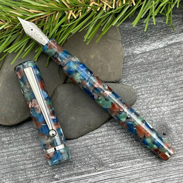 Edison Beaumont Fountain Pen - River’s Edge - Pen Boutique Ltd