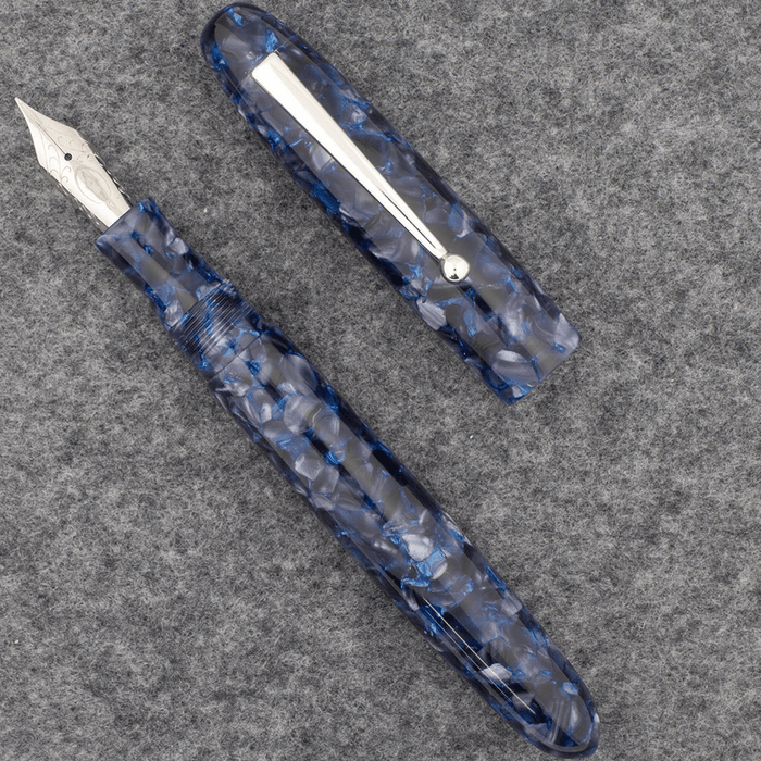 Edison Collier Fountain Pen - Nighthawk - 18K Nib - Pen Boutique Ltd
