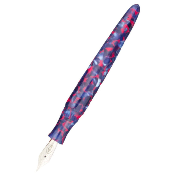 Edison Comet Fountain Pen - Cobalt Magma - Pen Boutique Ltd