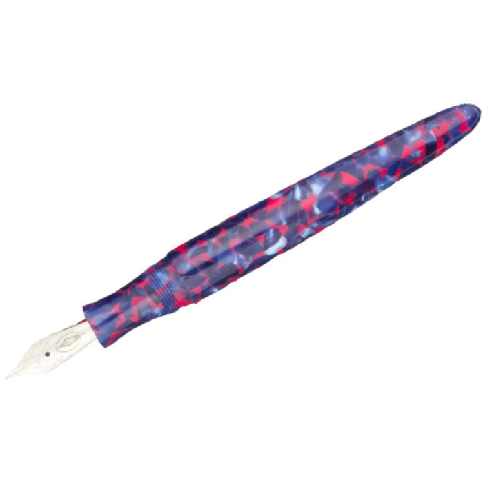 Edison Comet Fountain Pen - Cobalt Magma - Pen Boutique Ltd