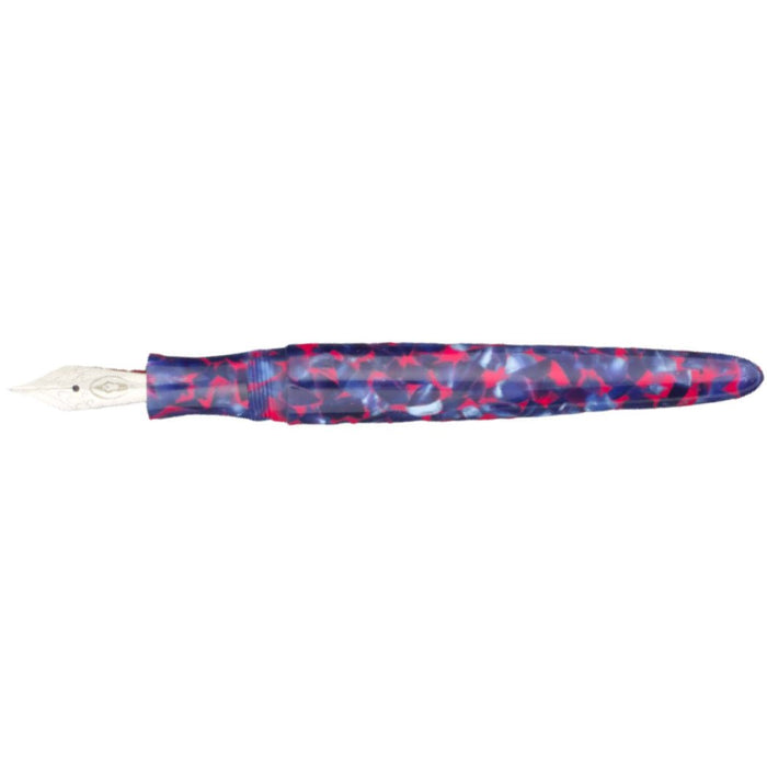 Edison Comet Fountain Pen - Cobalt Magma - Pen Boutique Ltd