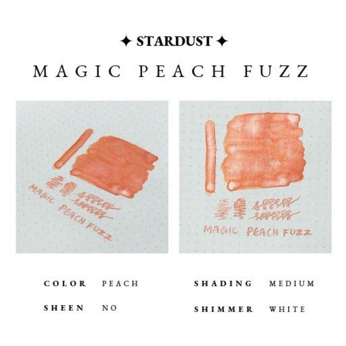 Endless Alchemy Stardust Shimmer Ink - Magic Peach Fuzz - Pen Boutique Ltd