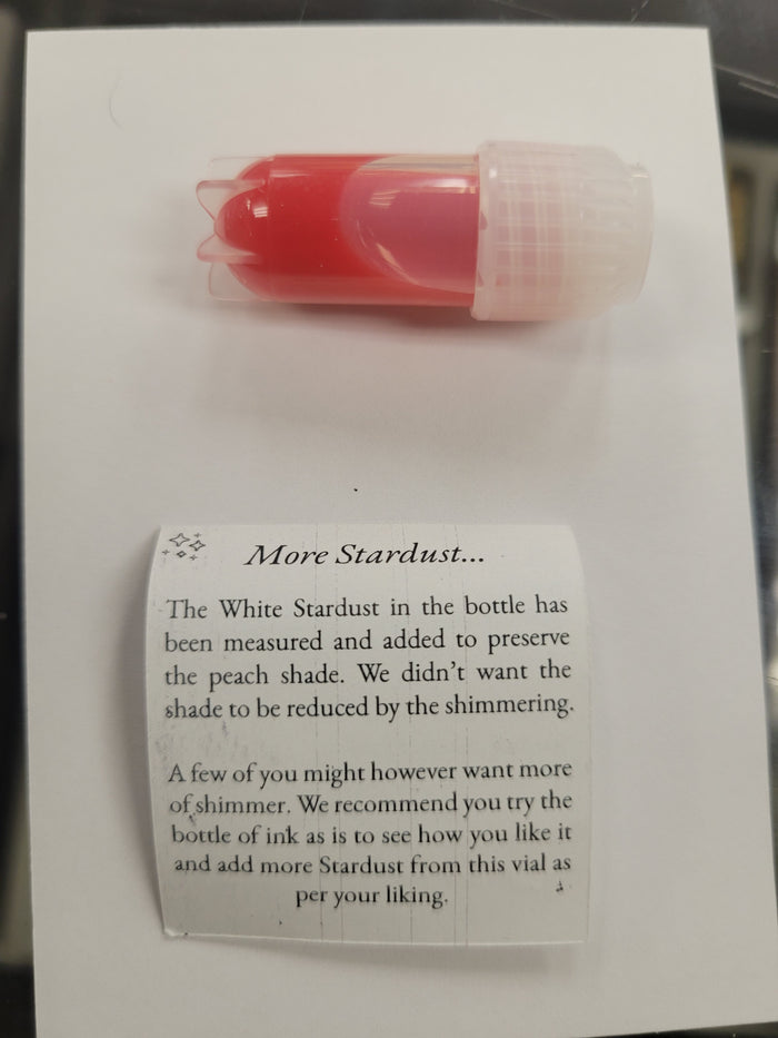Endless Alchemy Stardust Shimmer Ink - Magic Peach Fuzz - Pen Boutique Ltd