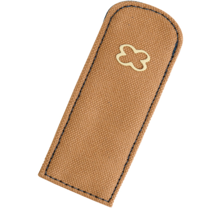 Esterbrook Canvas Single Pen Sleeve - Tan - Pen Boutique Ltd