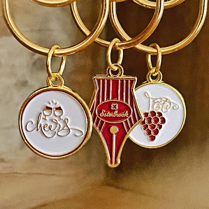 Esterbrook Clip Set - Wine Charms - Pen Boutique Ltd