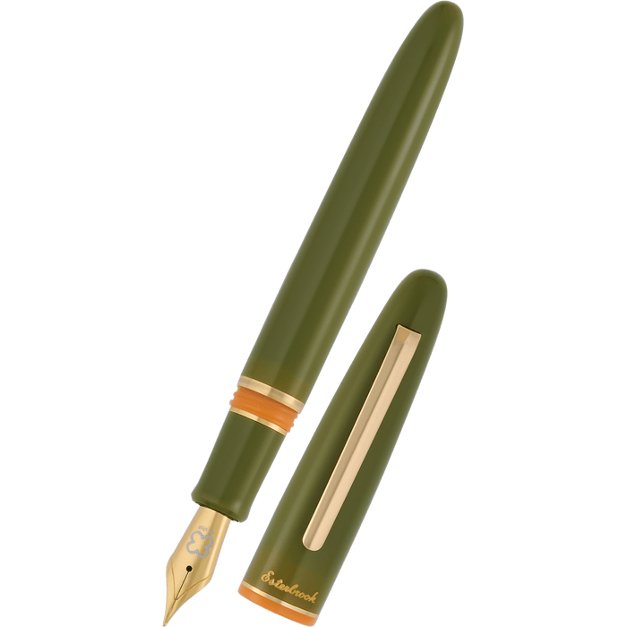 Esterbrook Estie Fountain Pen - Back to the Lands Quirky Leaf - Gold Trim (Seasonal) - Pen Boutique Ltd