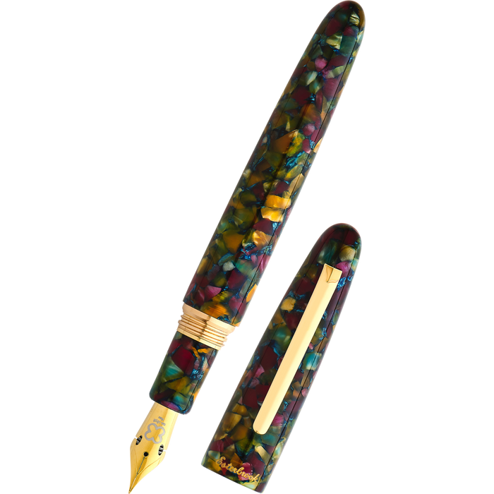 Esterbrook Estie Fountain Pen - Botanical Garden - Gold (Oversized) - Pen Boutique Ltd