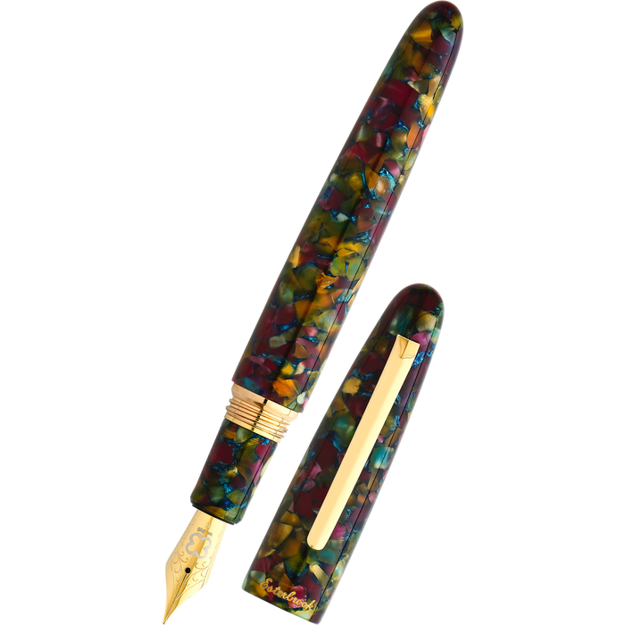 Esterbrook Estie Fountain Pen - Botanical Garden - Gold (Oversized) - Pen Boutique Ltd