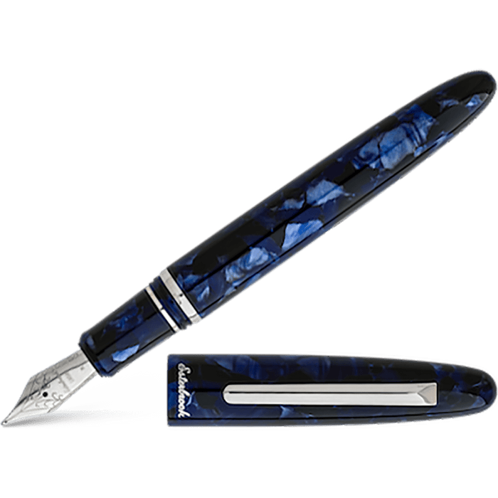 Esterbrook Estie Fountain Pen - Cobalt - Silver Trim - Pen Boutique Ltd