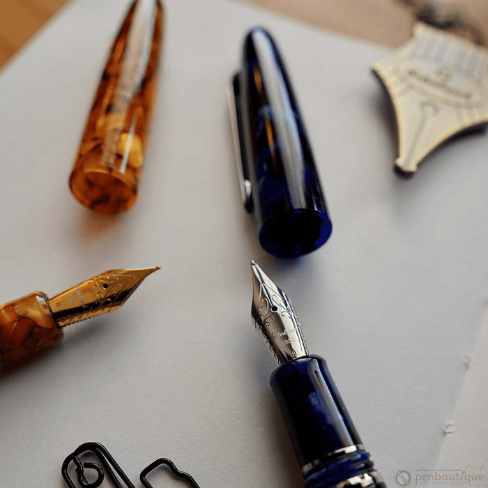 Esterbrook Estie Fountain Pen - Cobalt - Silver Trim - Pen Boutique Ltd
