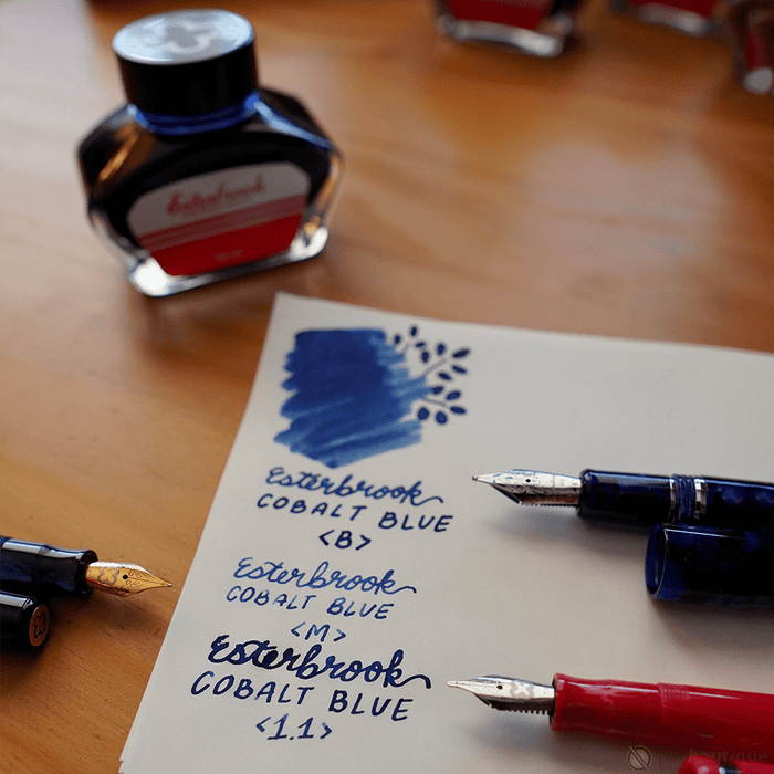 Esterbrook Estie Fountain Pen - Cobalt - Silver Trim - Pen Boutique Ltd