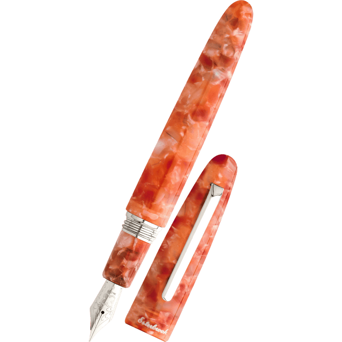 Esterbrook Estie Fountain Pen - Petrified Forest - Palladium Trim (Oversized) - Pen Boutique Ltd