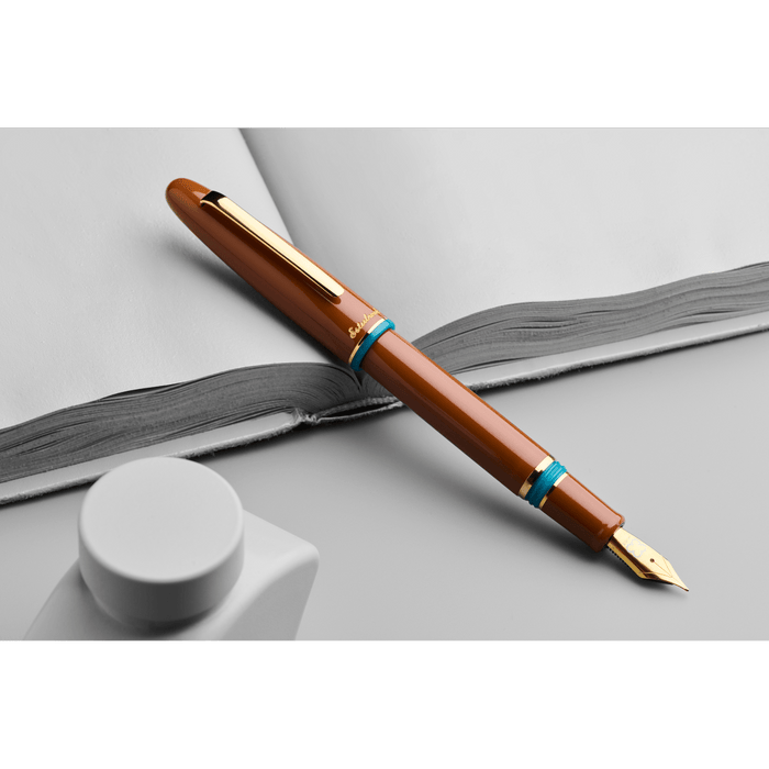 Esterbrook Estie Piston Filler Fountain Pen - Back to the Lands Incredible Rock - Gold Trim (Seasonal) - Pen Boutique Ltd