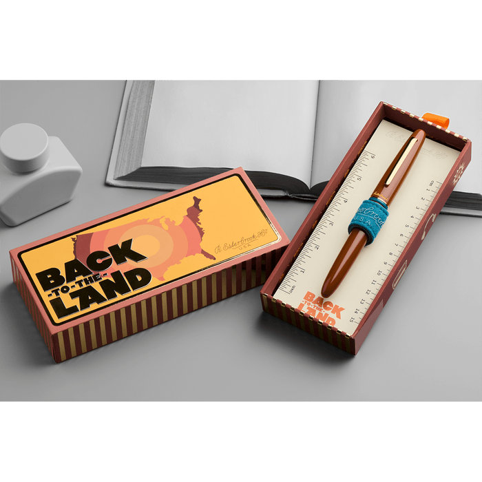 Esterbrook Estie Piston Filler Fountain Pen - Back to the Lands Incredible Rock - Gold Trim (Seasonal) - Pen Boutique Ltd