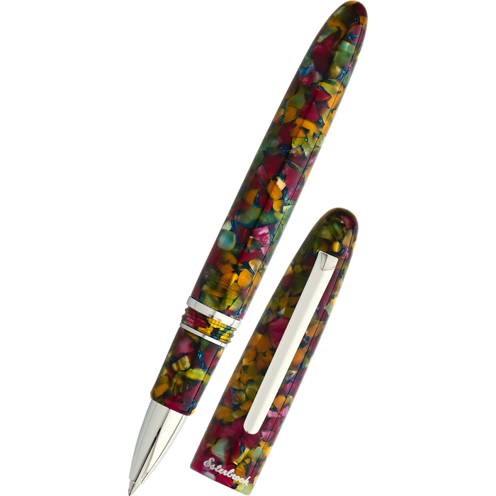 Esterbrook Estie Rollerball Pen - Botanical Garden - Palladium - Pen Boutique Ltd