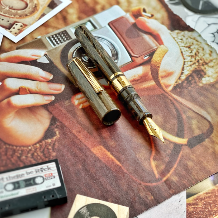 Esterbrook Model J Fountain Pen - Ebonite - Antique Rose - Pen Boutique Ltd