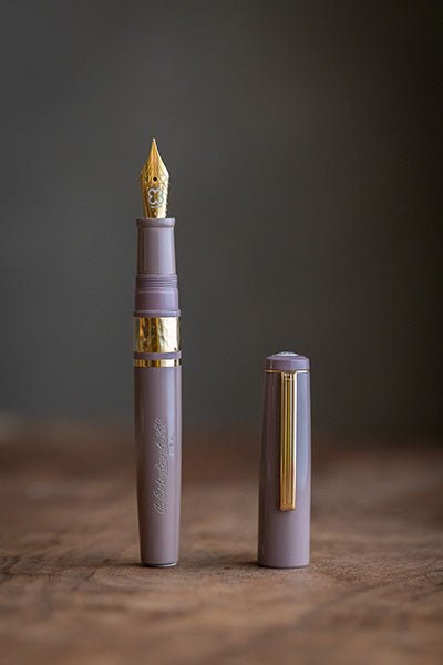 Esterbrook Model J Gold Trim Fountain Pen - Ebonite - Violet - Pen Boutique Ltd