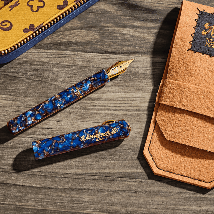 Esterbrook Niblet Fountain Pen - Nouveau Bleu - Gold Trim - Pen Boutique Ltd